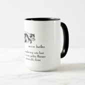 Slumberende katten: Haiku - Mok in dranken (Voorkant rechts)