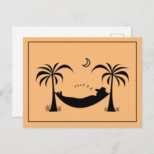 Slumbering Hammock Briefkaart (Voorkant / Achterkant)