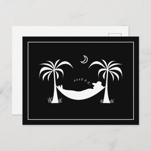 Slumbering Hammock Briefkaart (Voorkant / Achterkant)