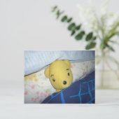 Slumbering Teddy Briefkaart (Staand voorkant)