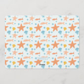 Slumberkins Hammerhead Birthday Party Kaart (Achterkant)