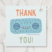 Slumberkins Hammerhead Thank You Bedankjes Labels (Achterkant)