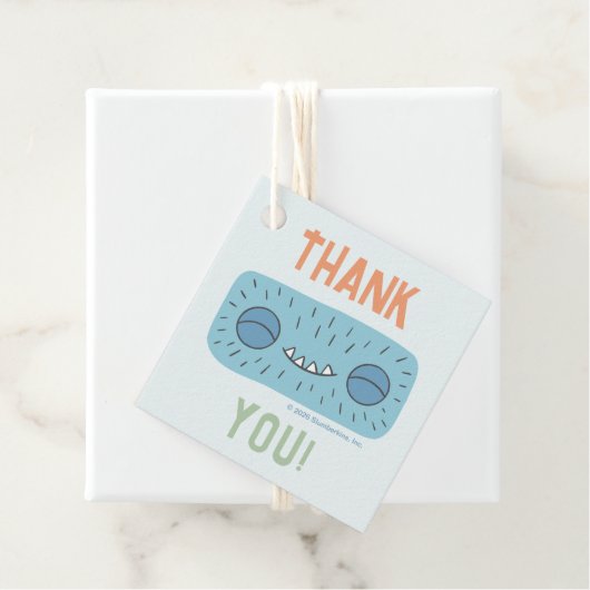 Slumberkins Hammerhead Thank You Bedankjes Labels (In situ)