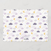 Slumberkins Sloth Birthday Party Kaart (Achterkant)