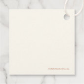 Slumberkins Sloth Thank You Bedankjes Labels (Achterkant)