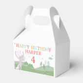 Slumberkins Unicorn Birthday Bedankdoosjes (Achterkant)