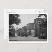 Slums in de buurt van het Capitool, Washington, DC Briefkaart (Voorkant / Achterkant)