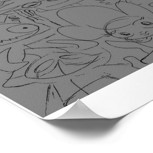 Slurg groepsfoto poster (Hoek)