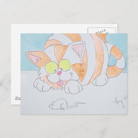 Slurp. Briefkaart (Voorkant / Achterkant)