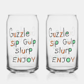 Slurp Geniet Glas (Achterkant)