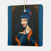 Slurp keramisch ornament (Links)