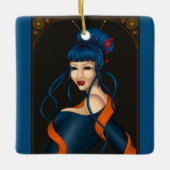 Slurp keramisch ornament (Voorkant)