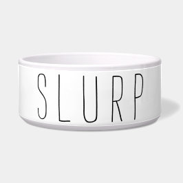 SLURP met Pauw Print Voerbakje