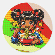 Slurp Nom Anime Meisje Ramen Noedels