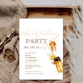 Slurp, slurp! | Champagnetje 21ste Verjaardagsfee Kaart