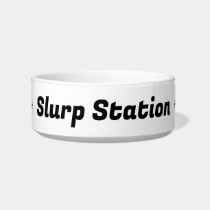 "Slurp Station" Hondenbak Voerbakje