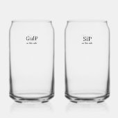Slurpen en Gulpen Glas (Achterkant)
