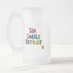 Slurpen, Glimlachen, Herhalen - Vorstglas Mok 16 o