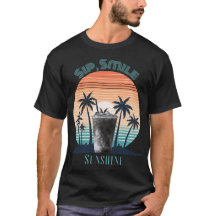 Slurpen, Glimlachen, Zonneschijn T-Shirt – Zomer V