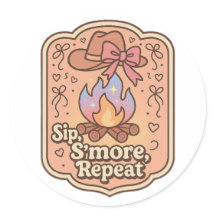 Slurpen, Meer S'mores, Herhalen - Retro Kampeer Ba