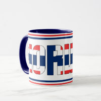 Slurpen met Noorwegen Patriottische Koffie