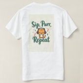 Slurpen Spinherhalen T-shirt (Design achterkant)