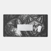 Sluwe Bosvos — door BurnsInHell Bureaumat (Keyboard & Muis)