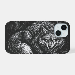 Sluwe bosvos — door BurnsInHell iPhone 15 Case