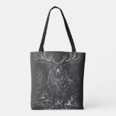Sluwe Bosvos — door BurnsInHell Tote Bag (Achterkant)