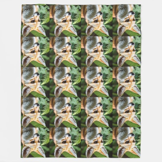 sluwe heksenvos, fleece deken (Voorkant)