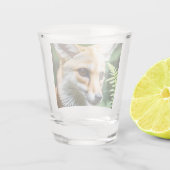 sluwe heksenvos, shot glas (Achterkant)