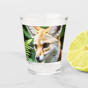sluwe heksenvos, shot glas