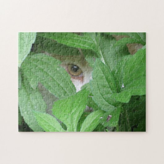Sluwe Jager 11' x 14' Puzzel (Horizontaal)