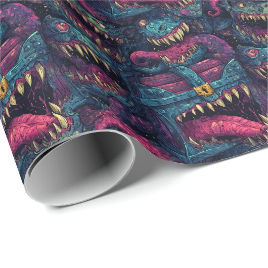 Sluwe Kist Nabootser D&D Monster Cadeaupapier (Rol Hoek)