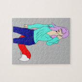 sluwe meid   legpuzzel (Horizontaal)