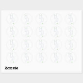 Sluwe Ontwikkelingen DD Monogram Sticker (Vel)