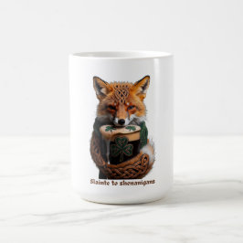 Sluwe Smaragdvos Toast T-Shirt Koffiemok