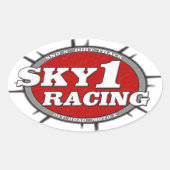 Sly 1 Racing Sticker (Voorkant)