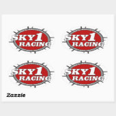 Sly 1 Racing Sticker (Vel)