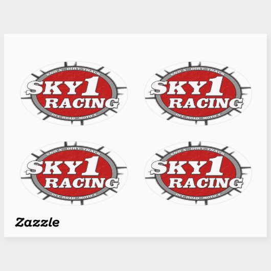 Sly 1 Racing Sticker (Vel)