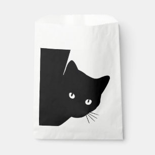 Sly Black Cat Bedankzakje