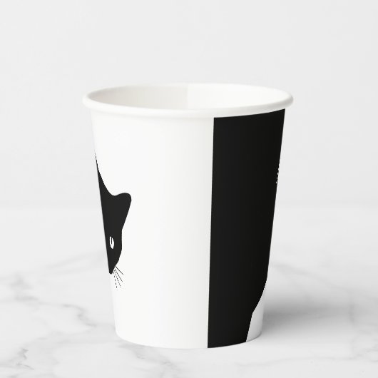 Sly Black Cat Papieren Bekers (Links)