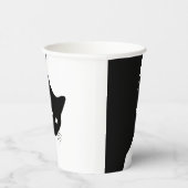Sly Black Cat Papieren Bekers (Rechts)