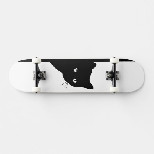 Sly Black Cat Persoonlijk Skateboard (Horizontaal)