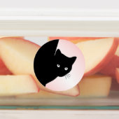 Sly Black Cat Pink Labels (Aangebracht)