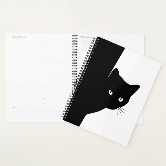Sly Black Cat Planner (Display)
