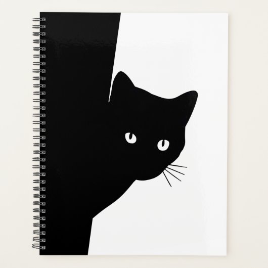 Sly Black Cat Planner (Voorkant)