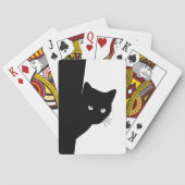 Sly Black Cat Pokerkaarten (Achterkant)