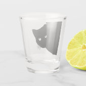 Sly Black Cat Shot Glas (Achterkant)