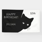 Sly Black Cat Spandoek (Horizontaal)